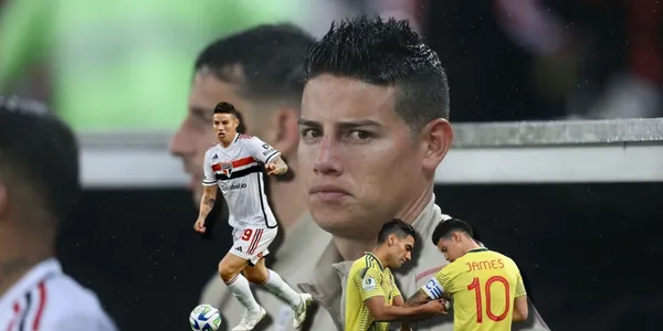 James Rodríguez recibió una buena noticia en el São Paulo de Brasil.