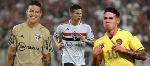 James Rodríguez recibió una buena noticia en Sao Paulo de Brasil