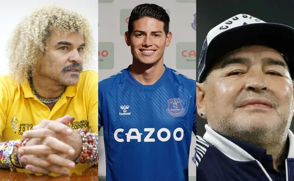 James Rodríguez reveló las 3 cosas que más le gustaron a Diego Maradona cuando lo vio jugar.