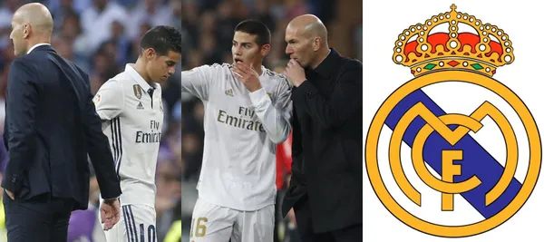 James Rodríguez rompió el silencio revelando l que pasó verdaderamente con Zidane