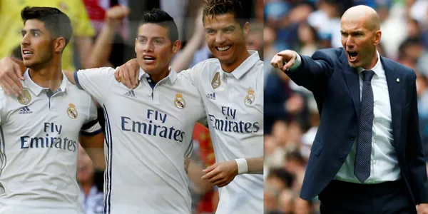 James Rodríguez salió despechado del Real Madrid, porque no jugaba ni lo tomaban en cuenta y mira el jugador que fue el culpable, que prefería Zidane