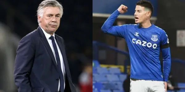 James Rodríguez no salió satisfecho del cotejo ante Leeds, pese a que fue lo mejor que tuvo Carlo Ancelotti y ahora le puso esta condición que puede definir el futuro del club