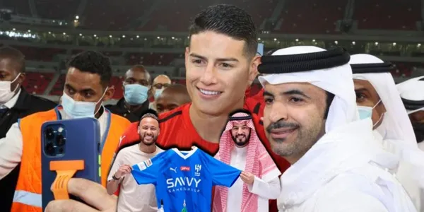 James Rodriguez se dio sus lujos en Qatar, pero Neymar tras llegar a Arabia Saudita está dispuesto a marcar récords.
