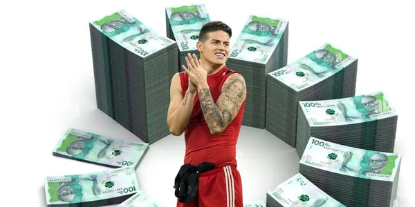 James Rodríguez se ha devaluado en costos de mercado.