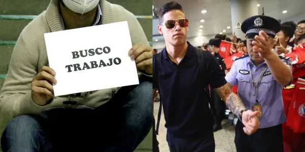 James Rodríguez se quedó sin equipo tras salir del Olympiacos de Grecia.