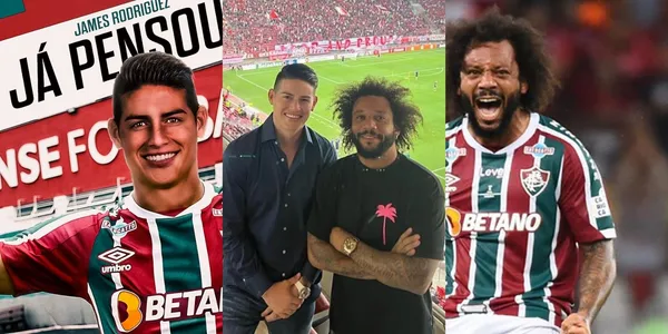 James Rodríguez se quedó sin equipo y existiría una posibilidad para que el colombiano juegue en Fluminense con Marcelo.