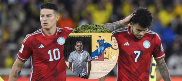 James Rodríguez se sumó a los mensajes de aliento para Luis Díaz