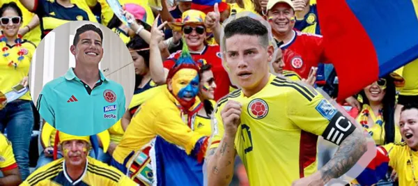 James Rodríguez se unió a la selección Colombia para esta nueva fecha FIFA de eliminatoria sudamericana