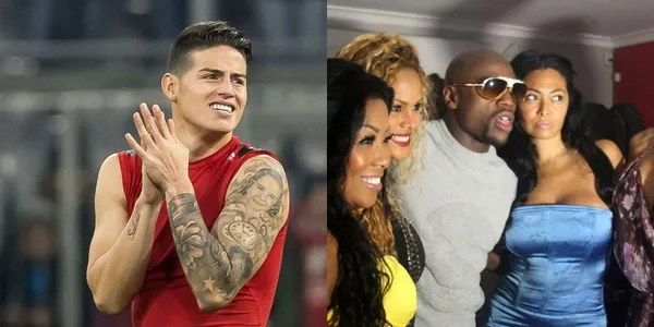 James Rodríguez señalado con una fuerte denuncia en Grecia por verse inmerso presuntamente en actividades al estilo de Floyd Mayweather, Jr.