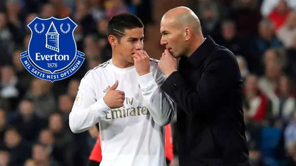 James Rodríguez no será presentado en Everton por culpa de este personaje y además por este motivo.