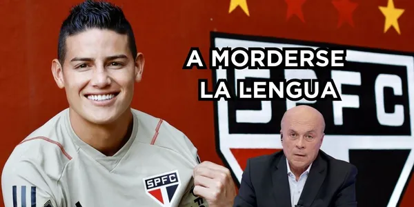 James Rodríguez sigue dando buenas noticias en Brasil.