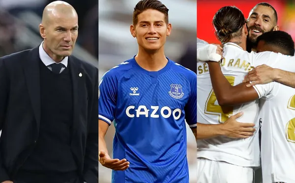 James Rodríguez sigue demostrando que es un jugador realmente valioso y en tan pocos partidos en la Premier League destronó a estas tres figuras y titulares de Zidane