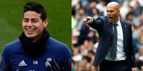 James Rodríguez sigue destapando polémica en España y ahora mira la faceta que tenía bien guardada pero que el francés Zidane no la aguantaba para nada