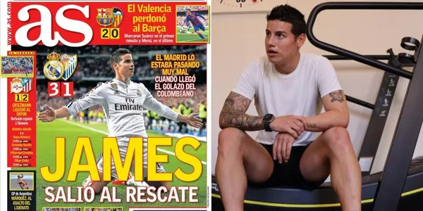 James Rodríguez sigue sin equipo y desde la prensa de España no le pierden la pista al colombiano.