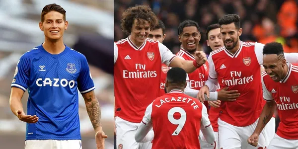 James Rodríguez sigue siendo noticia porque el club Arsenal estaría tras sus pasos, incluso vendería a dos figuras por hacerse de los servicios del colombiano.