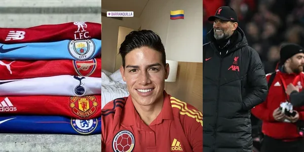 James Rodríguez suena para irse a jugar en Inglaterra y Jürgen Klopp en una jugada podría favorecer su llegada a suelo británico.