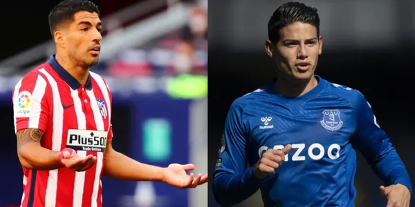 James Rodríguez suena para reforzar al Atlético Madrid pero Luis Suárez es a quien menos le agrada la idea. Conoce la razón