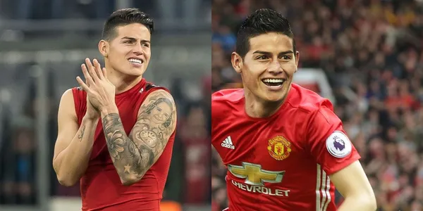 James Rodríguez en sus inicios estuvo en la mira del Manchester United de Inglaterra.