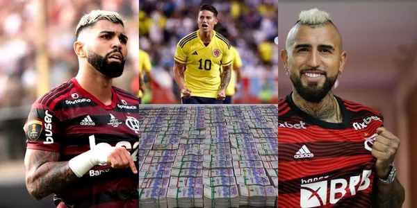 James Rodríguez tentado en Brasil por un equipo que pone una millonada para que les dé el sí.