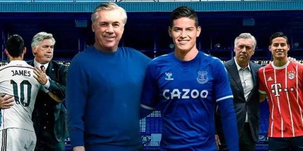 James Rodríguez tiembla por la maldición de Carlo Ancelotti y que afecta directamente al colombiano