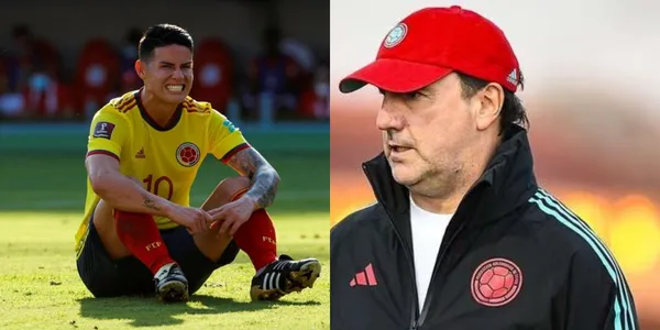 James Rodríguez tiembla en la Selección Colombia con respecto a futuras convocatorias de Néstor Lorenzo.