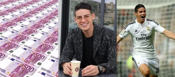 James Rodríguez no tiene equipo y ahora se la pasa activo con su nuevo negocio en Colombia