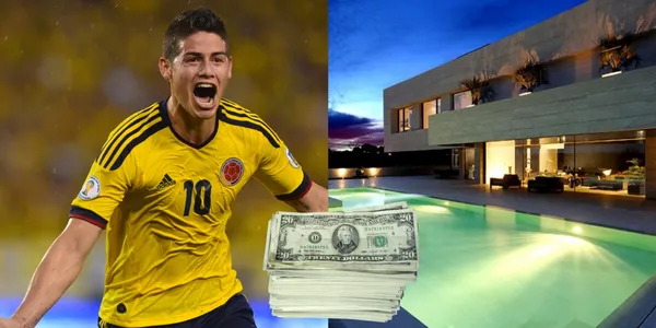 James Rodríguez tiene pensado continuar en Inglaterra y mira qué pasará con su mansión en Madrid.