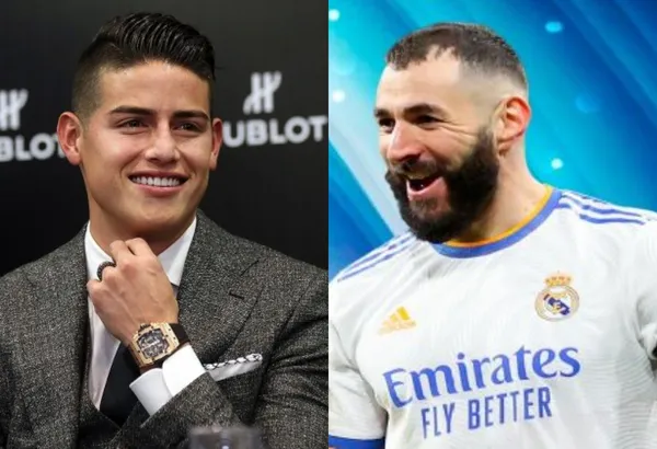 James Rodríguez tiene un concepto claro del francés Karim Benzema, quien es uno de los mejores jugadores en la actualidad.