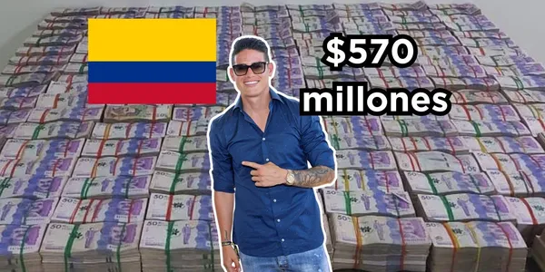 James Rodríguez tiene un lujo de 570 millones de pesos colombianos