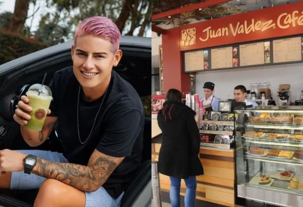 James Rodríguez tiene una nueva empresa en Colombia que está creciendo de manera acelerada y es clara competencia contra empresas fuertes como Juan Valdez Café.