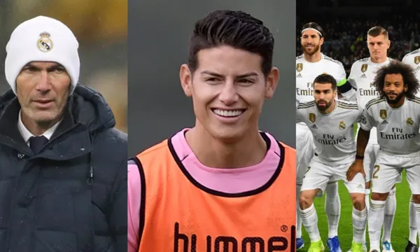 James Rodríguez también toma su venganza y uno de los mimados de Zinedine Zidane podría dejar el Real Madrid porque lo convence el colombiano