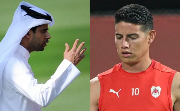 James Rodríguez tuvo que regresar a Qatar tras sus intentos fallidos de salir del club árabe.