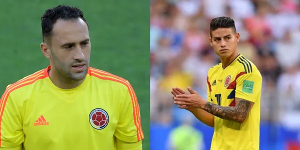 James Rodríguez tuvo una pelea con algunos de sus compañeros y David Ospina habría sido uno de los motivos para que el camerino se partiera.