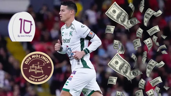 James Rodríguez: un imperio empresarial construido a punta de talento y visión.Foto: Instagram