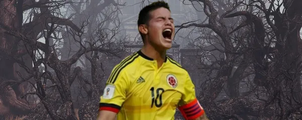 James Rodríguez, volante colombiano.