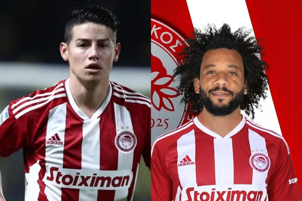 James Rodríguez volvió a los entrenamientos con Olympiacos donde viene mostrando un gran nivel