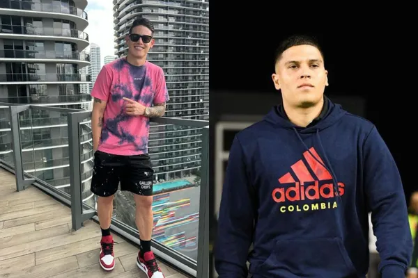 James Rodríguez aún no vuelve al Olympiacos y Juan Fernando Quintero se dejó ver en un curioso lugar.