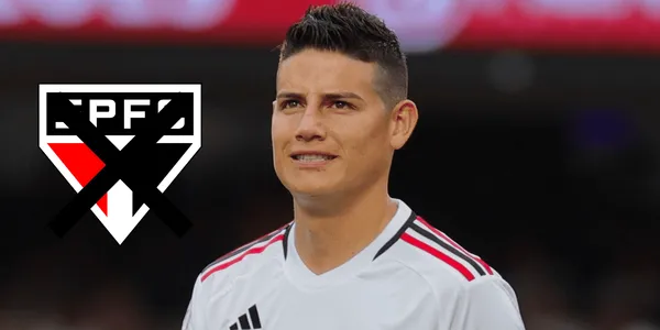 James Rodríguez vuelve a ser atacado por la prensa de Brasil, en la previa de la final contra el Flamengo.