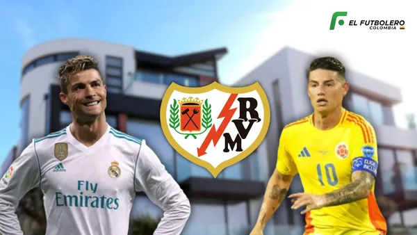 James Rodríguez y Cristiano Ronaldo Foto: Sport, Marca y Pexels