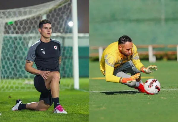 James Rodríguez y David Ospina son dos jugadores colombianos que se han dejado seducir por los petrodólares de los jeques árabes.