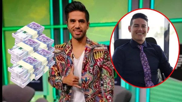 James Rodríguez y Fabián Vargas- Fotos: Facebook, Publimetro