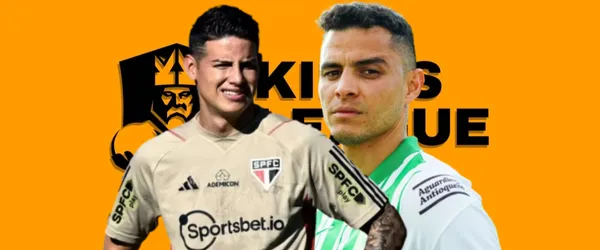 James Rodríguez y Giovanni Moreno.