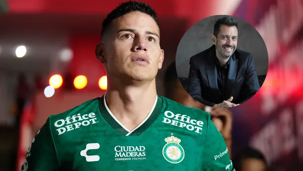 James Rodríguez y la curiosa reacción de Pablo Giralt Foto: Redes sociales de James Rodríguez y Pablo Giralt