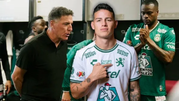 James Rodríguez y la nueva decisión que tomaría el Club León Foto: Club León y James Rodríguez
