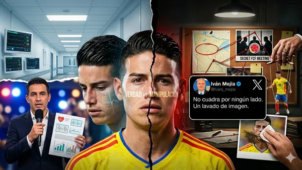 James Rodríguez y la teoría de Iván Mejía sobre su enfermedad tras el partido ante Francia