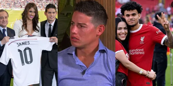 James Rodríguez y Luis Díaz tienen contextos muy diferentes en este momento con sus parejas.