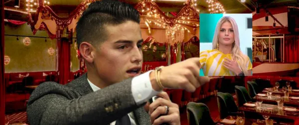 James Rodríguez y Mary Méndez.