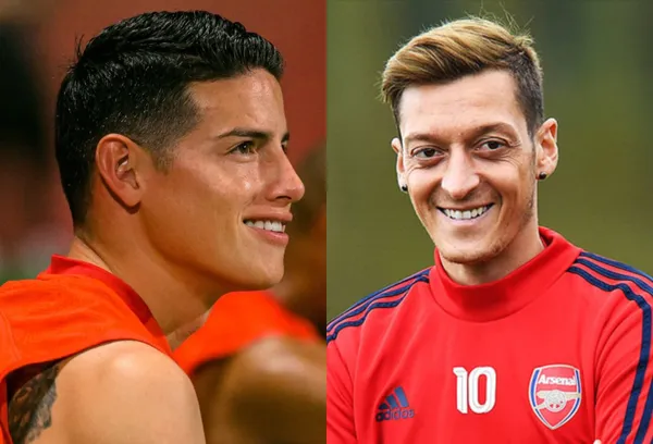 James Rodríguez y Mesut Özil podrían tener un punto en conexión con el fútbol de Qatar a corto plazo.