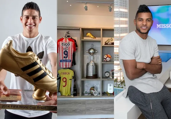 James Rodríguez y Miguel Ángel Borja tienen dos buenos museos con sus logros y recuerdos más importantes.