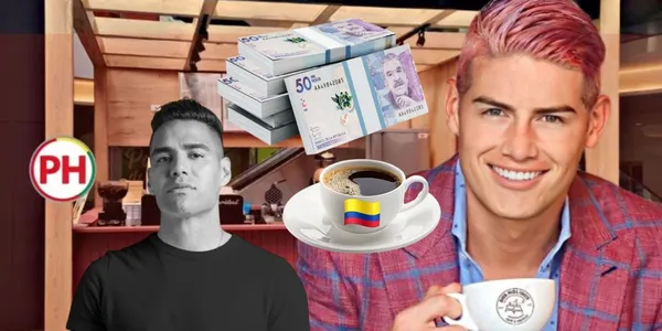 James Rodríguez y Radamel Falcao están metidos en el mundo del café.